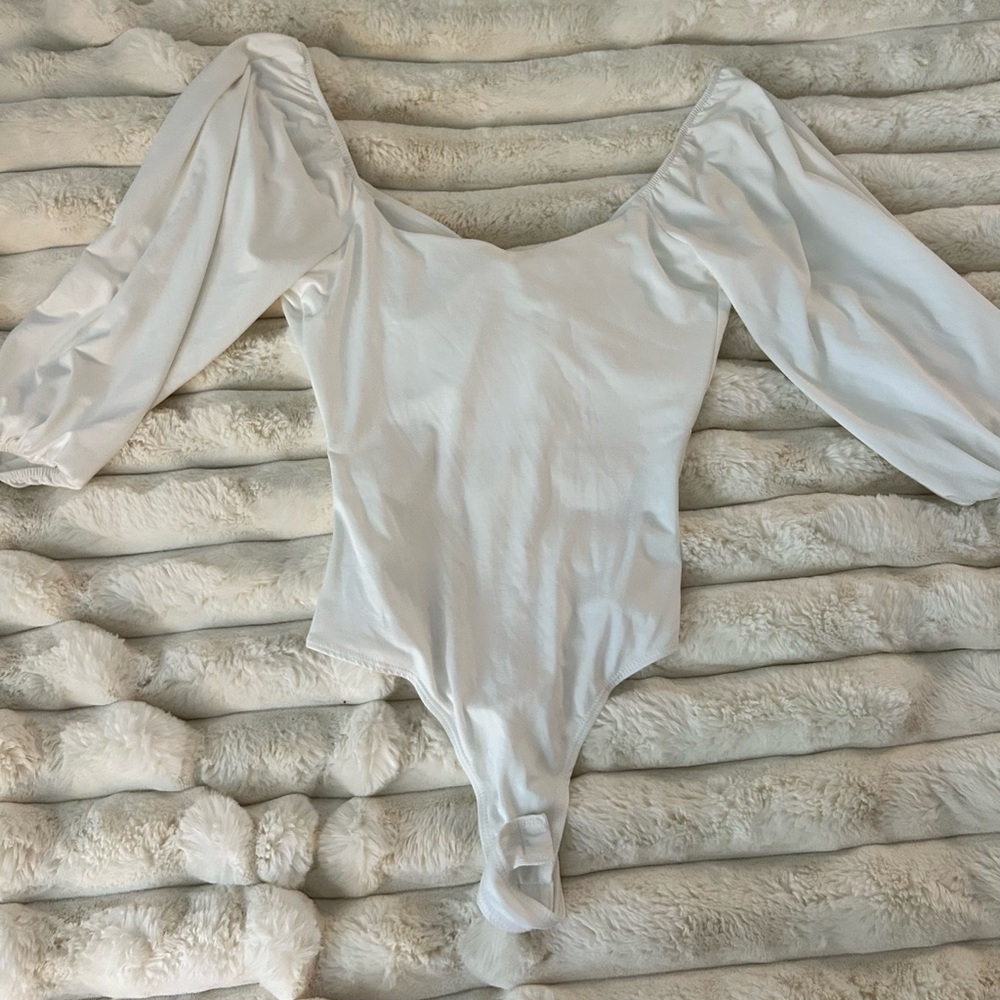 Elegant White Bodysuit